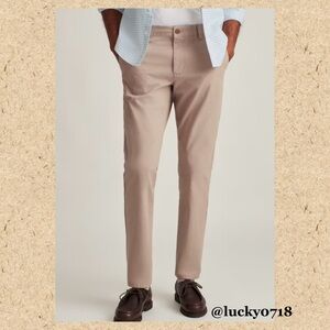 Bonobos The Chino 2.0 Slim Taper Pant in Khaki Sz 36 x 30
